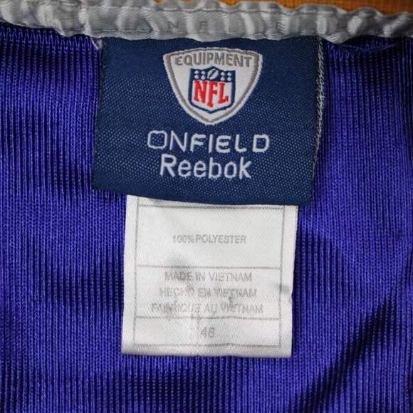 Adrian Peterson Vikings #28 Jersey Mens 48 Purple Authentic Reebok On Field Sewn - Picture 7 of 13